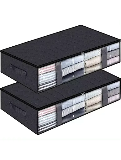 Non-woven under-bed Storage Organizer,quilt Bag
